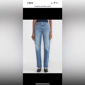 Levi’s ribcage straight full length jeans